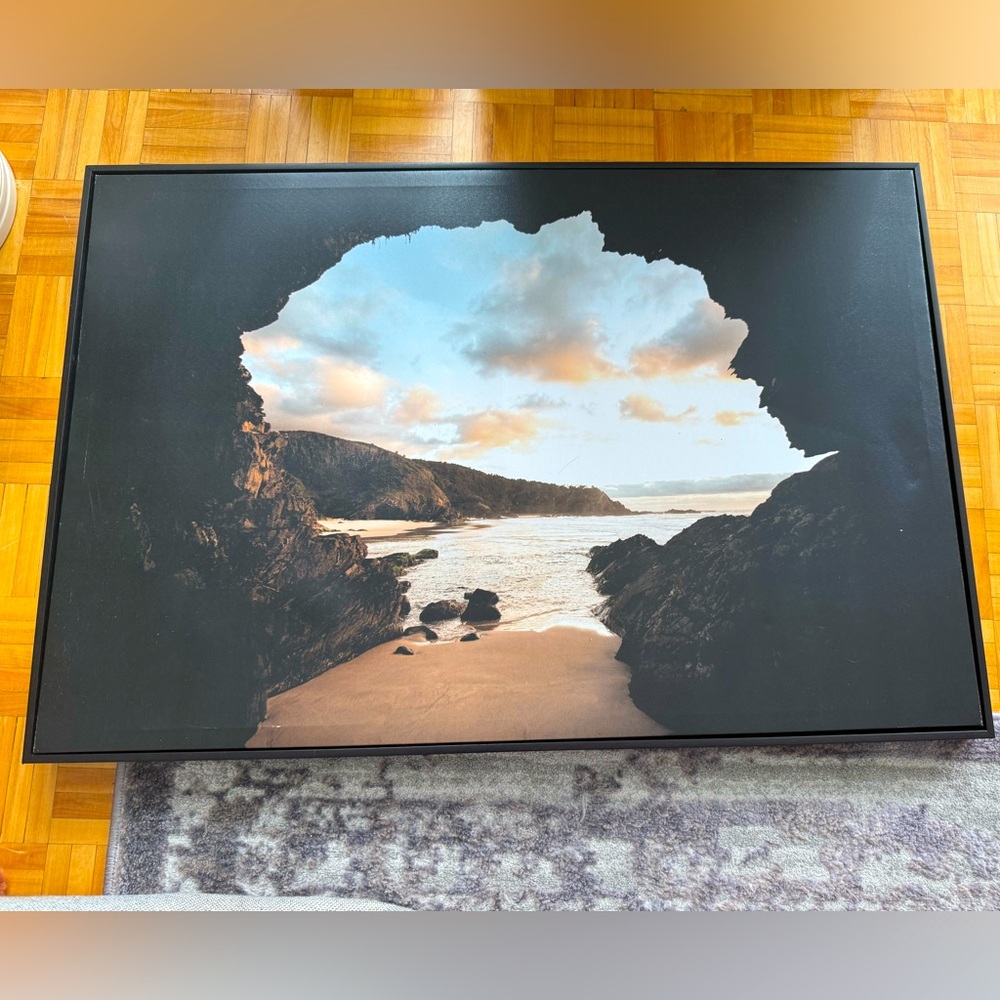 Cave Beach Landscape Wall Art